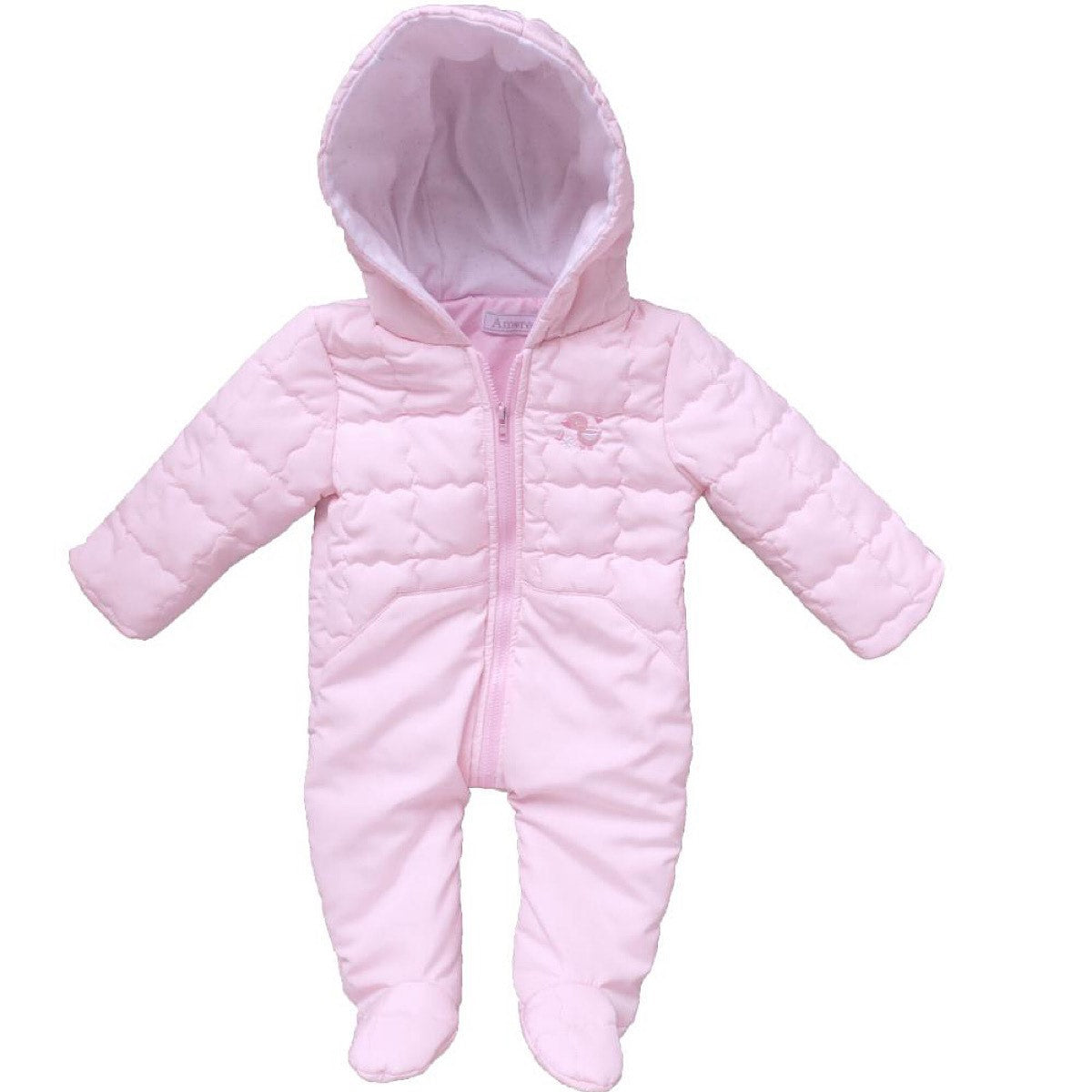 Baby padded snowsuit