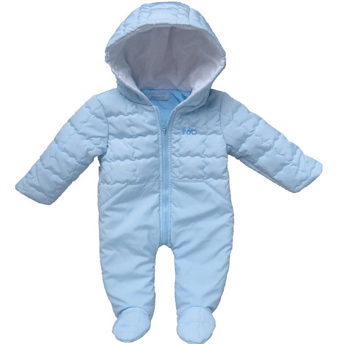 Baby padded snowsuit