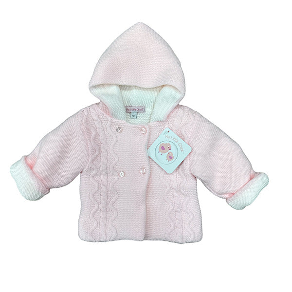 Baby knitted coat