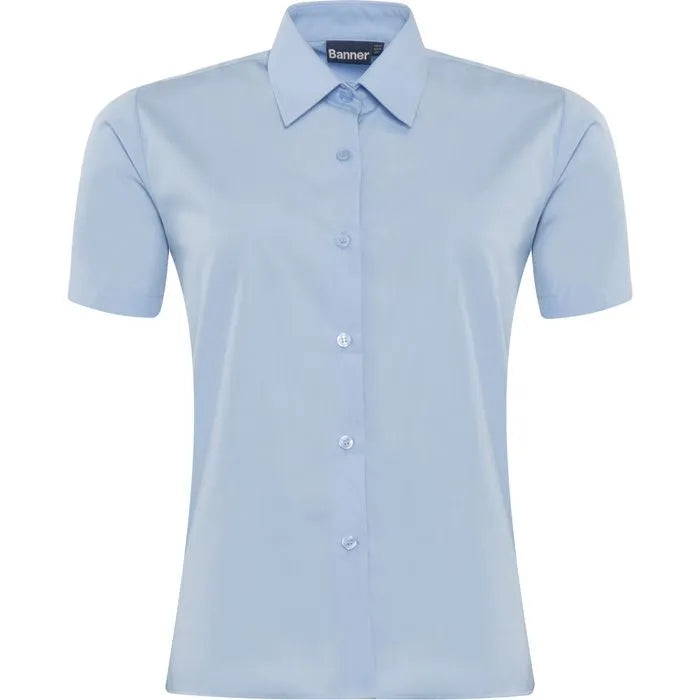 Twin Pack Short Sleeve school Blouse