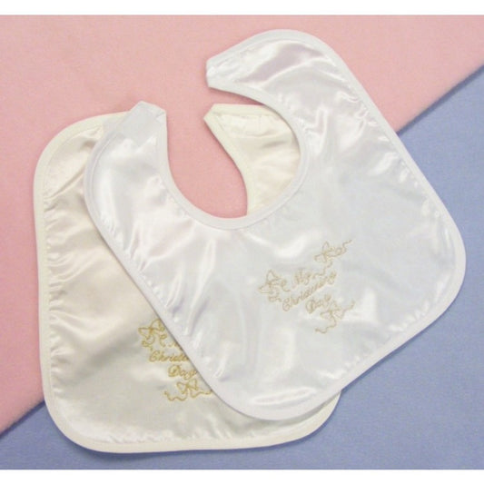 Christening bibs