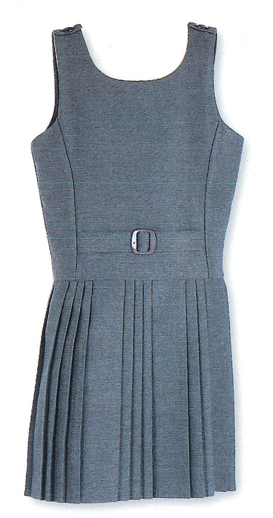 Girls False Belt Pinafore