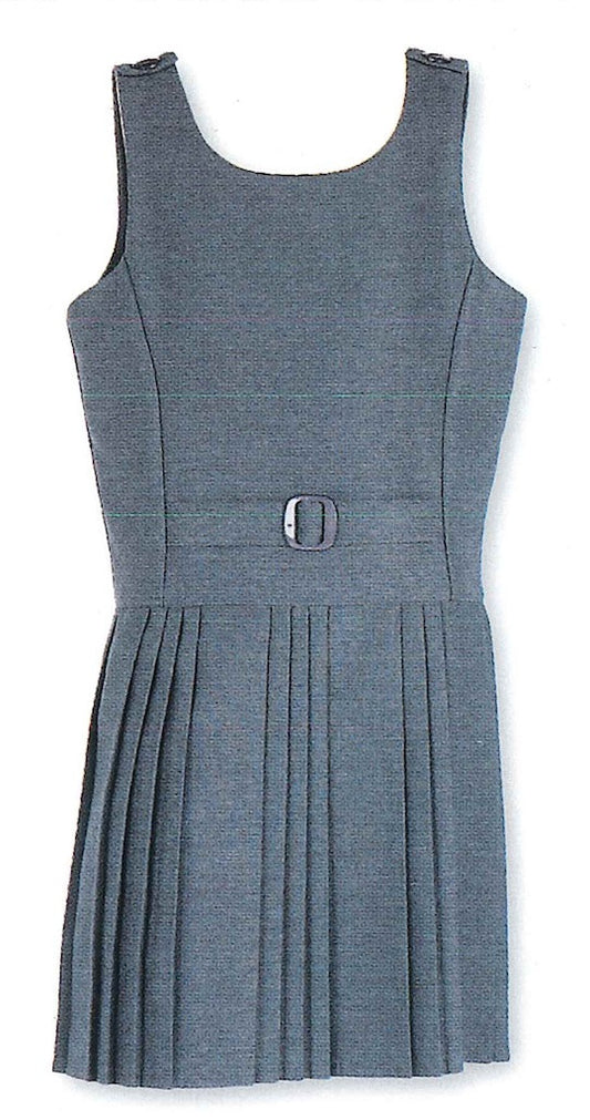 Girls False Belt Pinafore