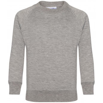 Round neck sweatshirt