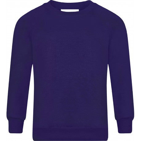 Round neck sweatshirt