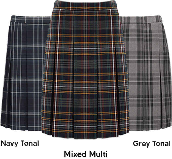 Tartan pleated Skirt