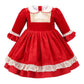 Baby velvet dress