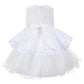 White Peplum Dress