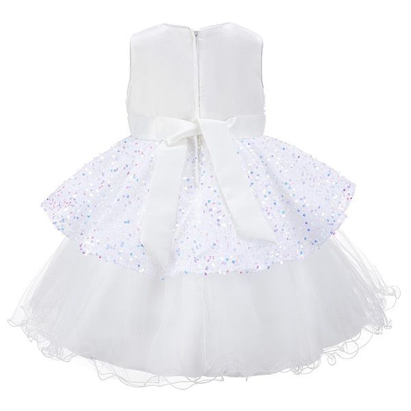 White Peplum Dress