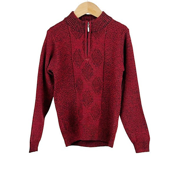 Zip front jumper