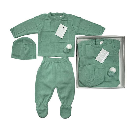 Knitted baby set