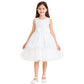 White Peplum Dress