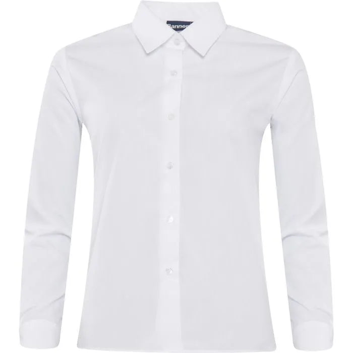 Long sleeve school blouse