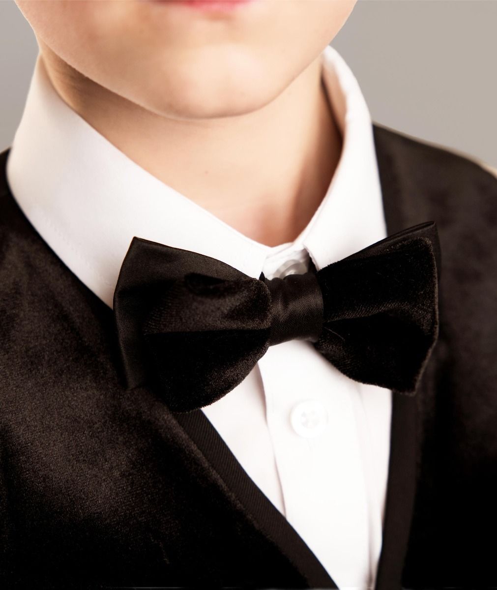 Boys Black Tuxedo Suit