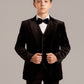 Boys Black Tuxedo Suit