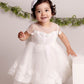Christening dress with train