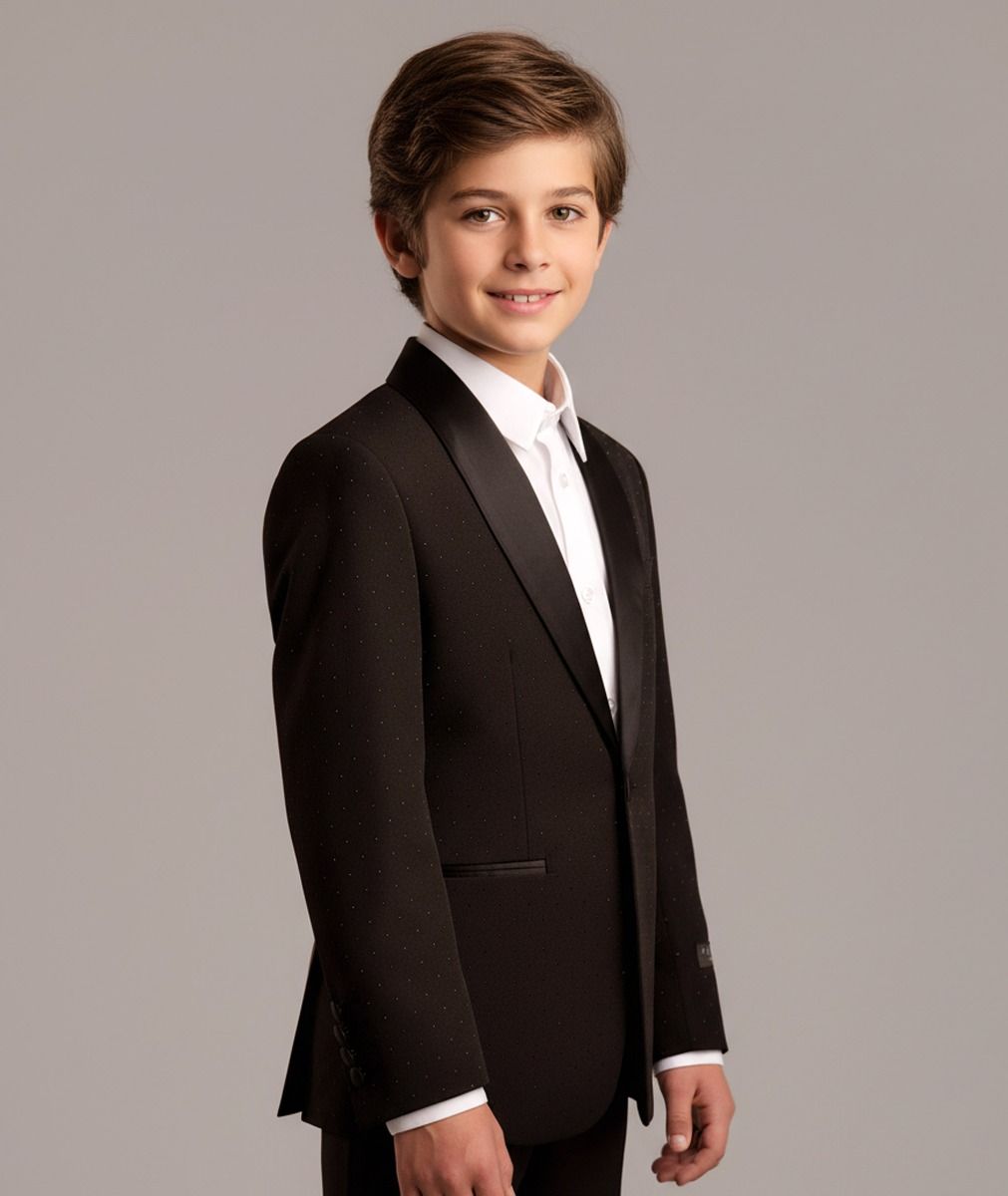 Boys black tuxedo