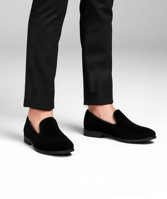 Boys Velvet dress shoes