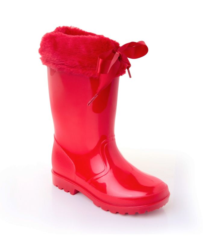 Girls wellington boot