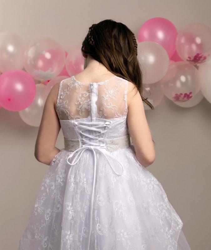 White communion dress