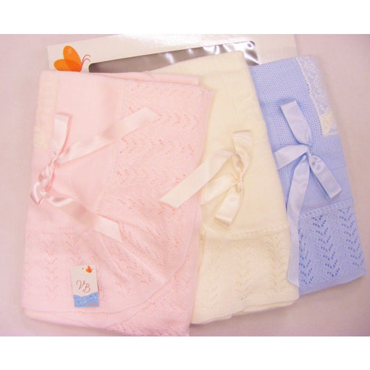 V.B Baby shawl