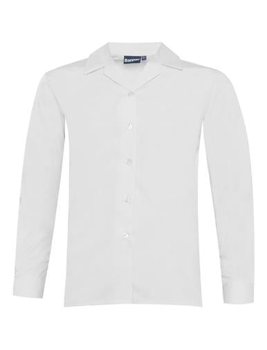 Twin pack Revere collar school blouse