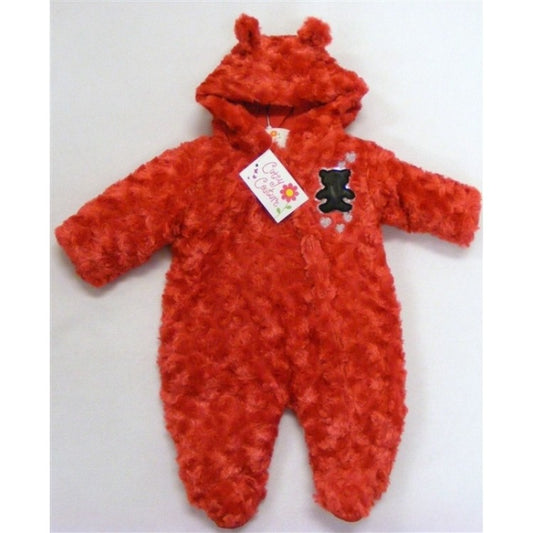 Fur snowsuit