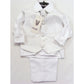4pc white waistcoat suit