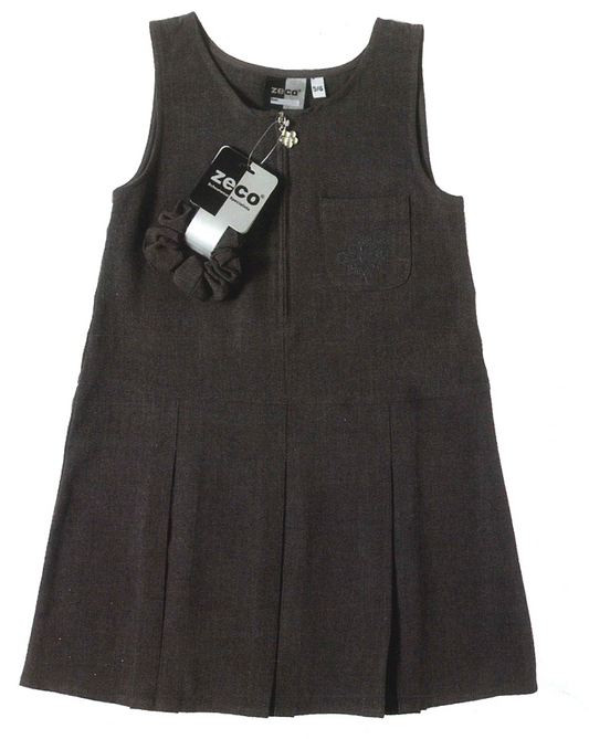 Flower Embroidery Pinafore
