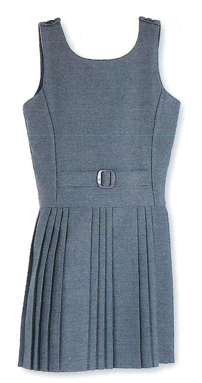 Girls False Belt Pinafore