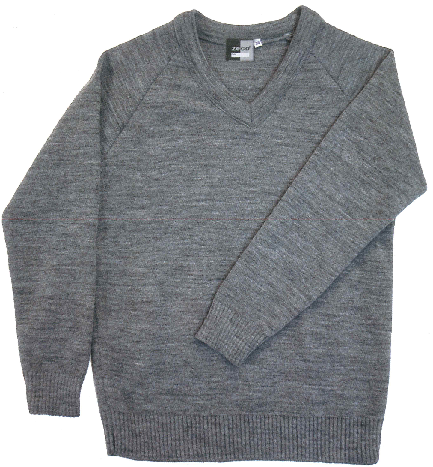 Knitted V-Neck Jumper
