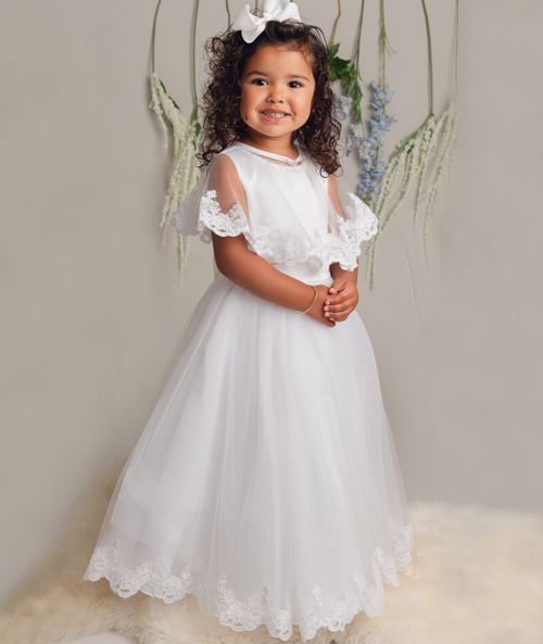 Communion dress and cape