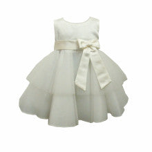 Baby toddler white dress