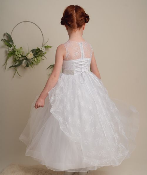 White communion dress