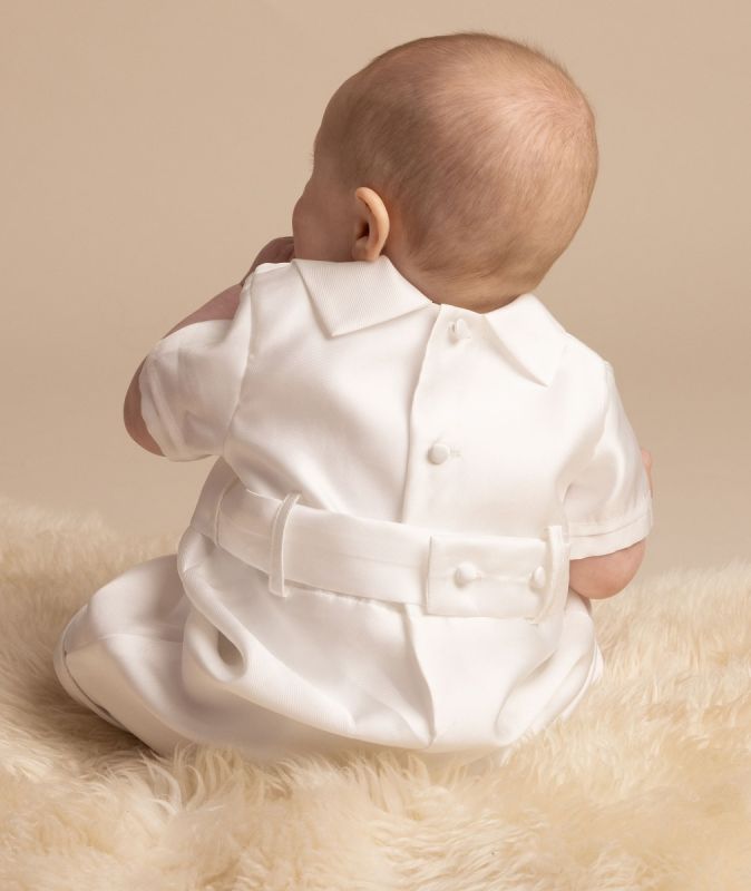 Gold For Baby Boy Designer Christening Dress Christening Romper
