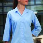 Twin Pack Long Sleeve Revere school Blouse